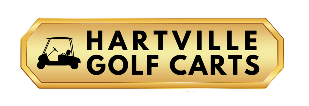 hartville golf carts gold logo
