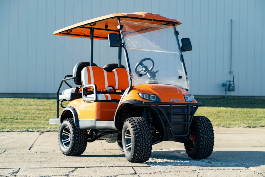 custom icon golf cart