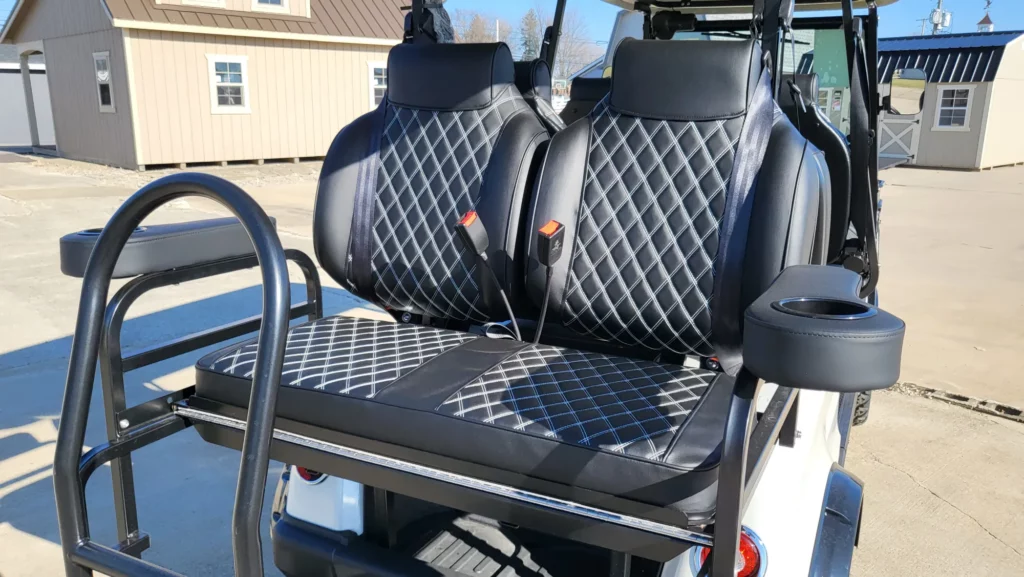 golf cart back seat