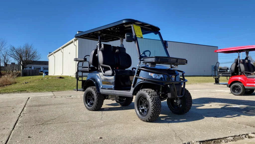 golf cart black