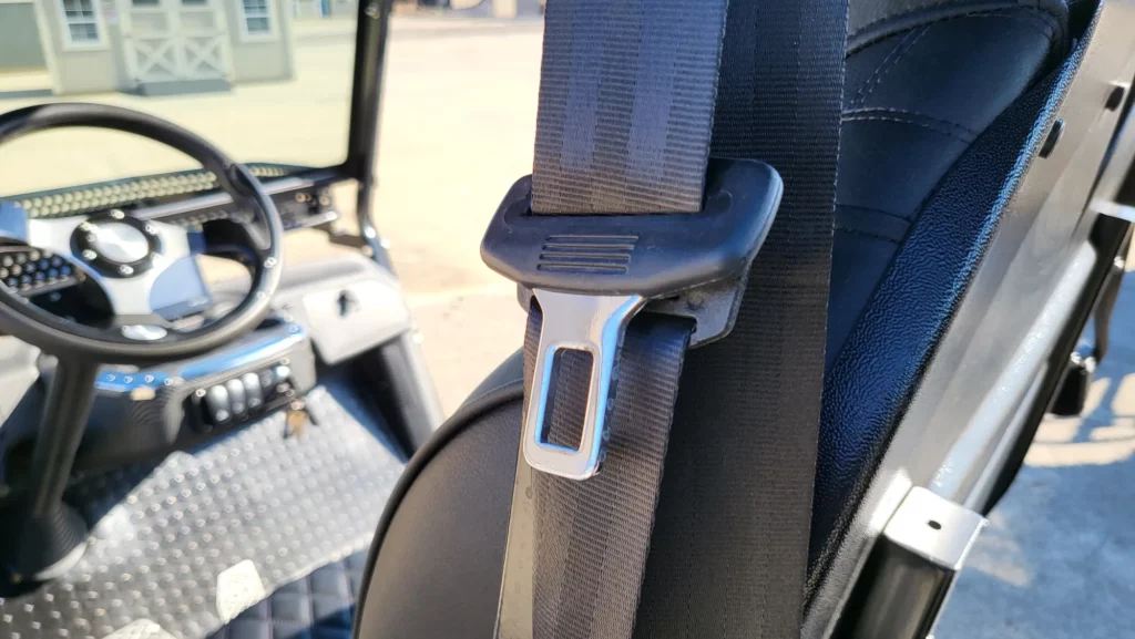 sports golf cart seatbelt