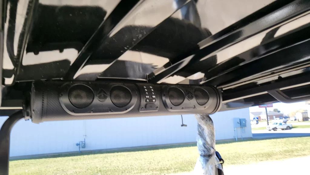 sports golf cart speakers