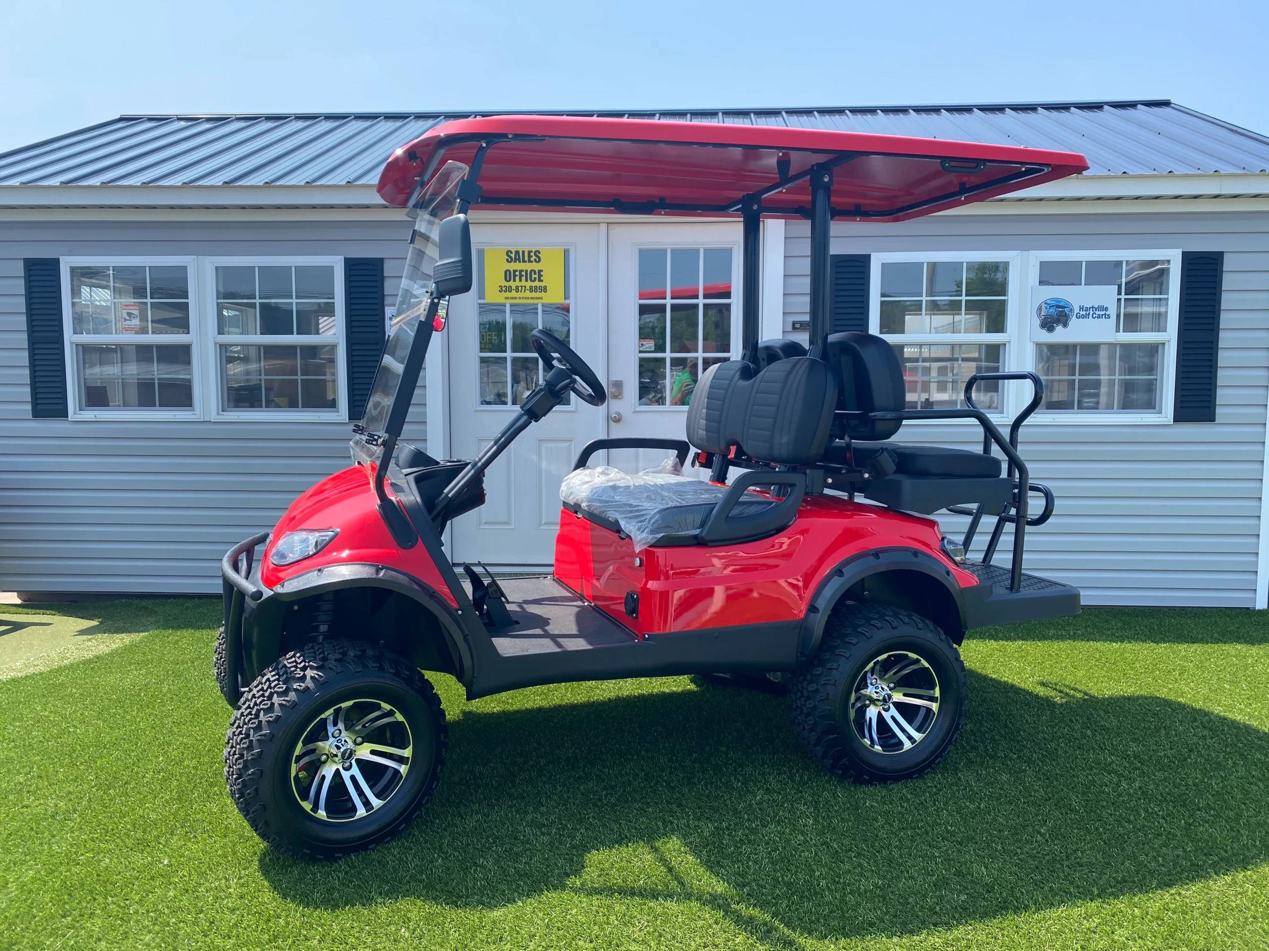 golf cart red (1)