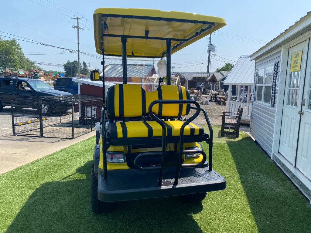 icon i40l golf cart yellow