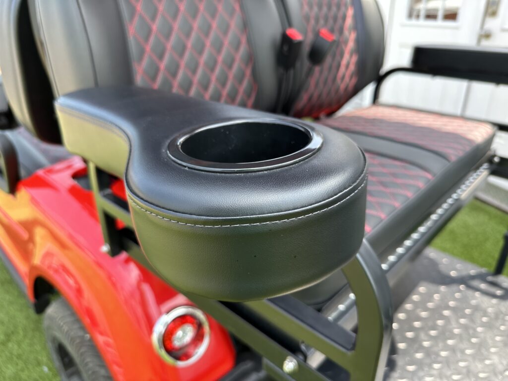 cupholder in golf cart