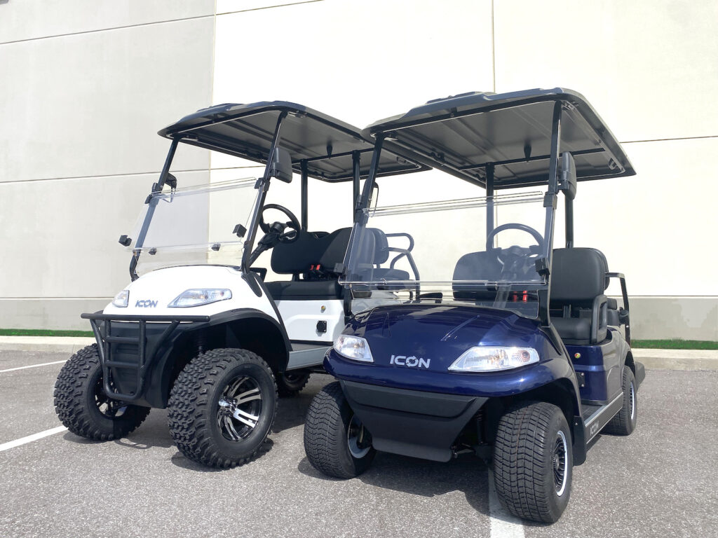 eco lithium battery golf cart