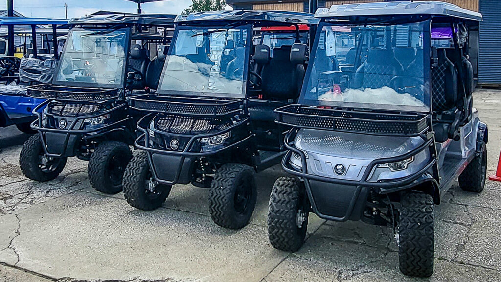 evolution golf carts