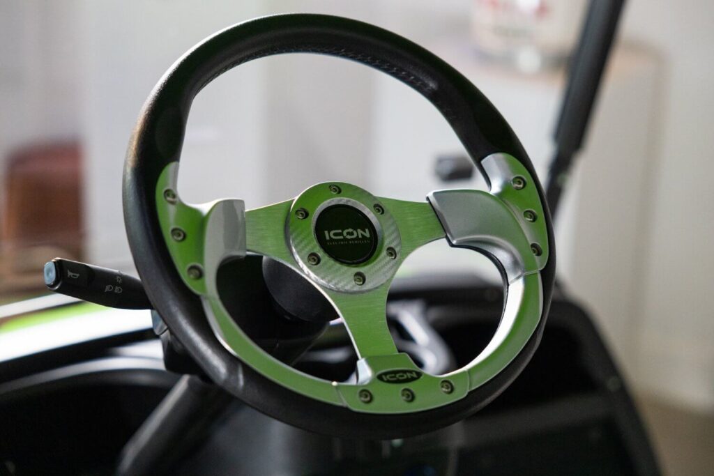 icon golf cart wheel