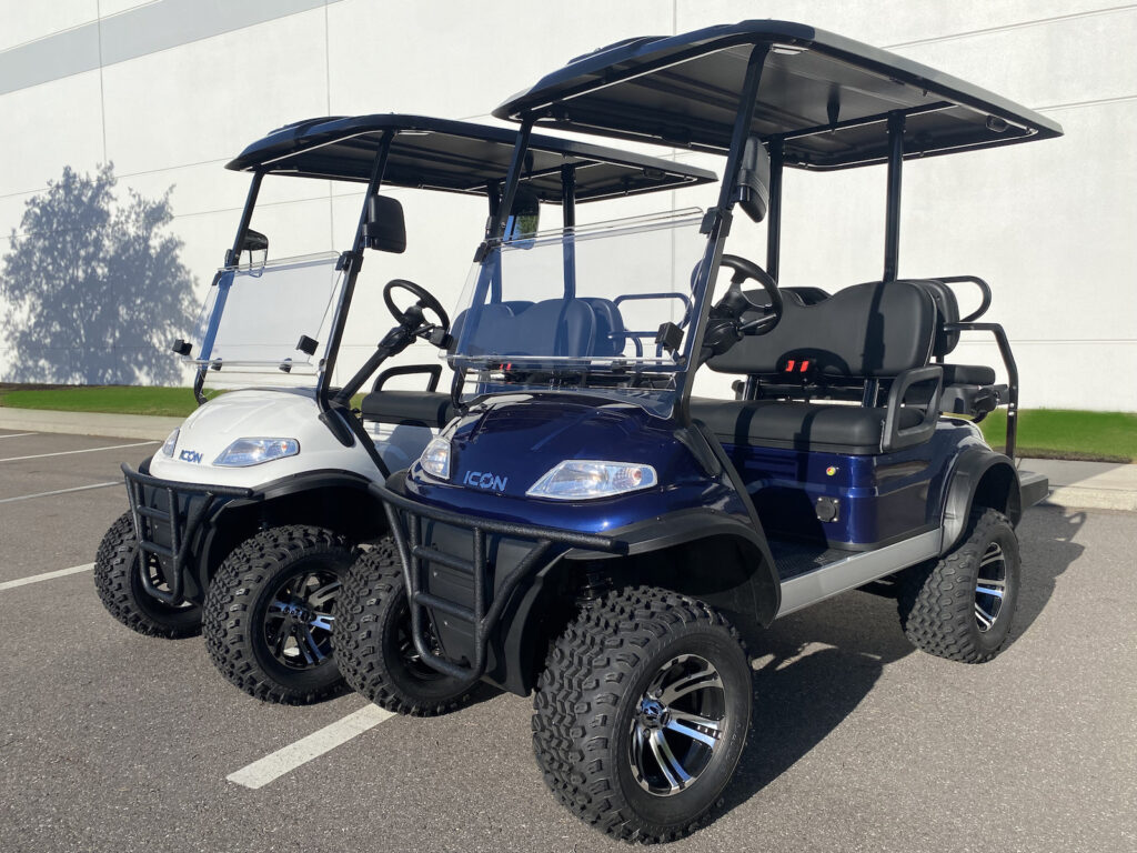 icon i40 eco lithium golf cart