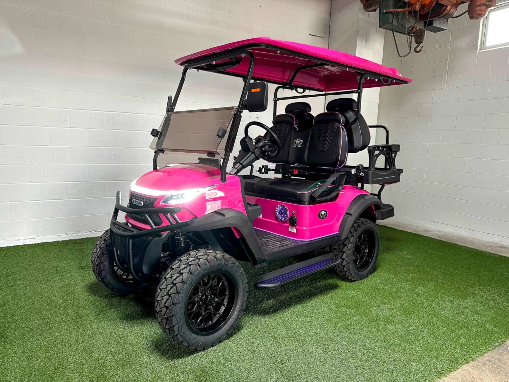 Golf carts pink hartville golf carts
