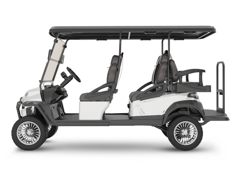 atlas ev golf cart 6 passenger lifted
