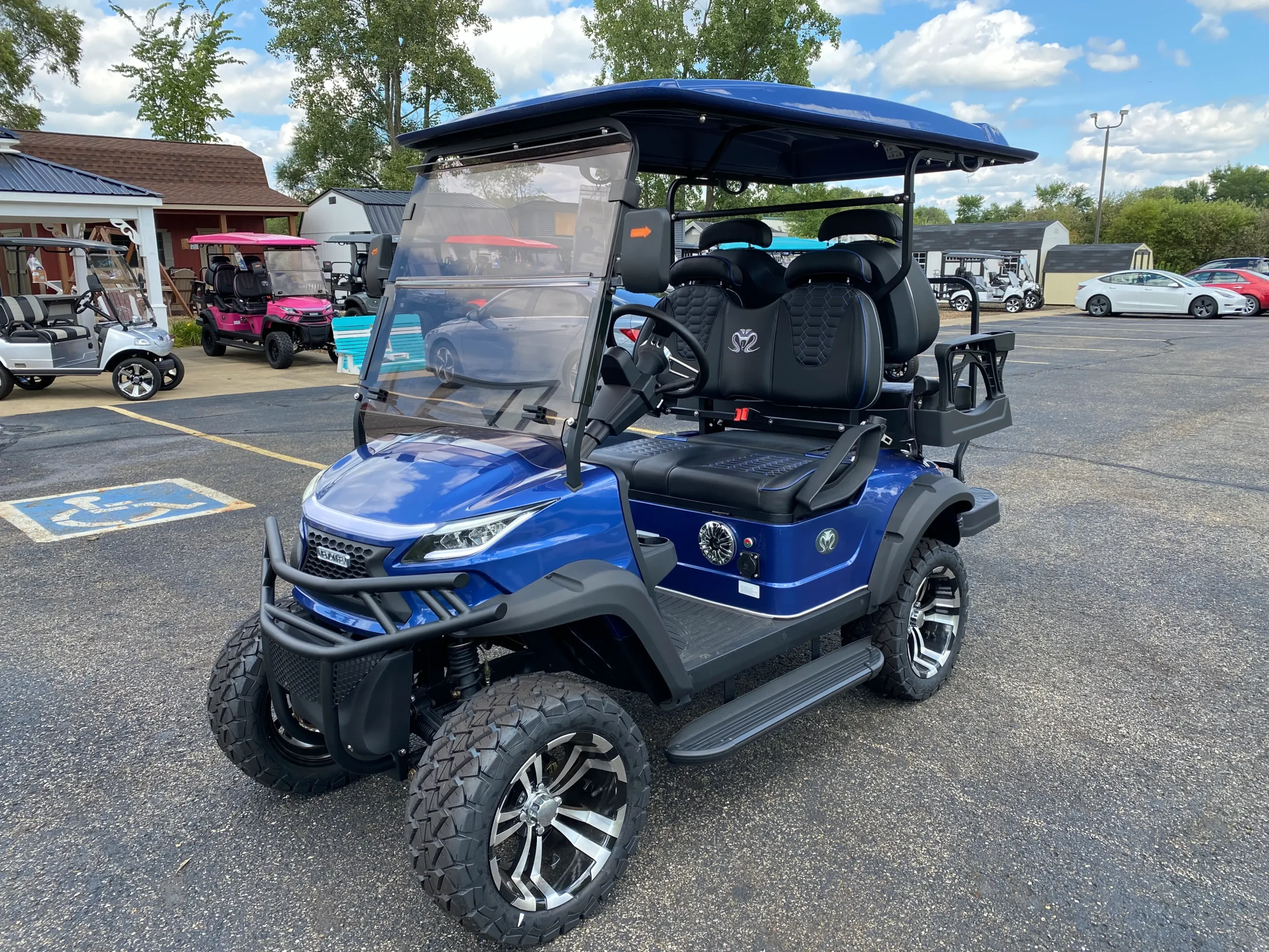 4 person golf cart with bag holder Terre Haute Indiana