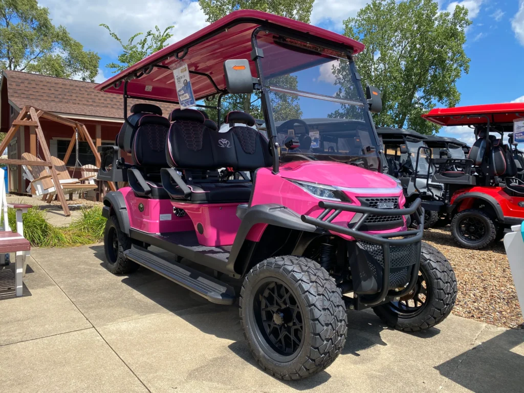 super pink golf cart for sale Warren Ohio