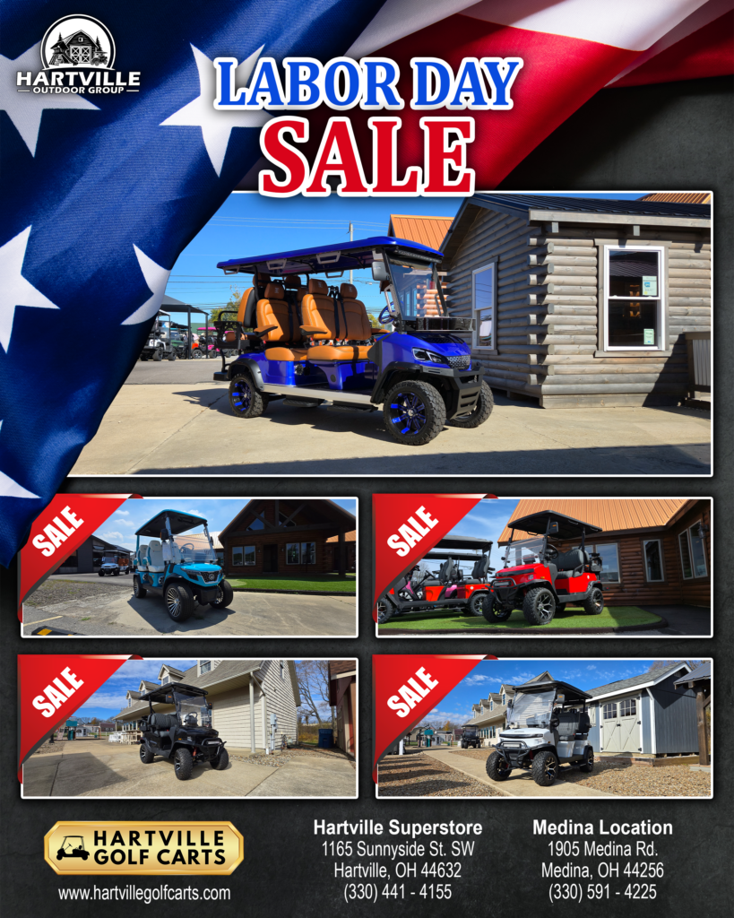 Hartville Golf Carts Labor Day Sale