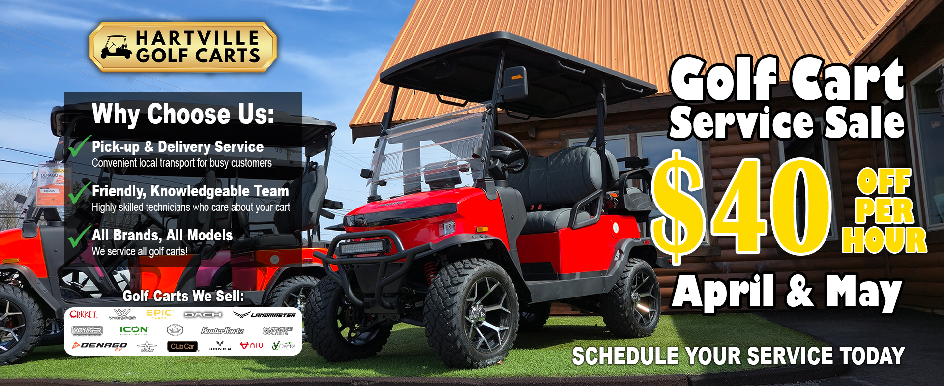 Hartville Golf Carts Service Ad final
