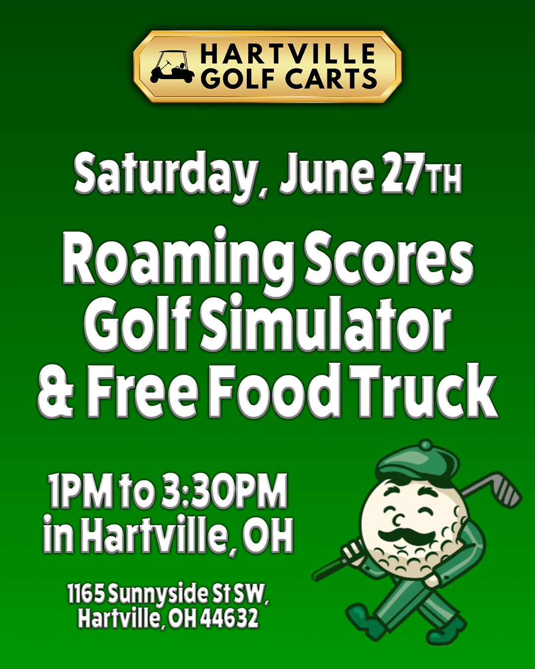 Hartville Golf Carts x Roaming Scores