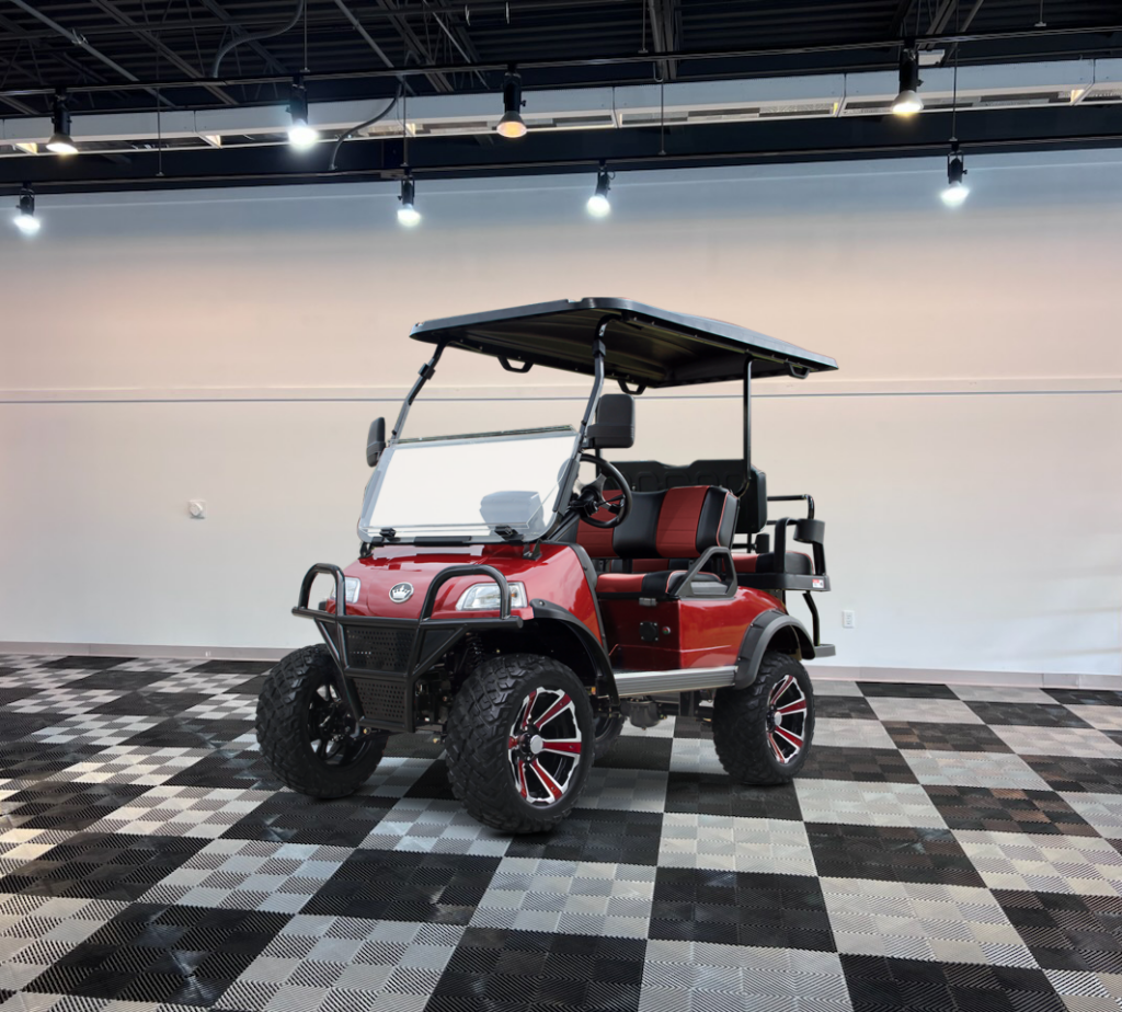 red evolution forester 4 plus golf cart