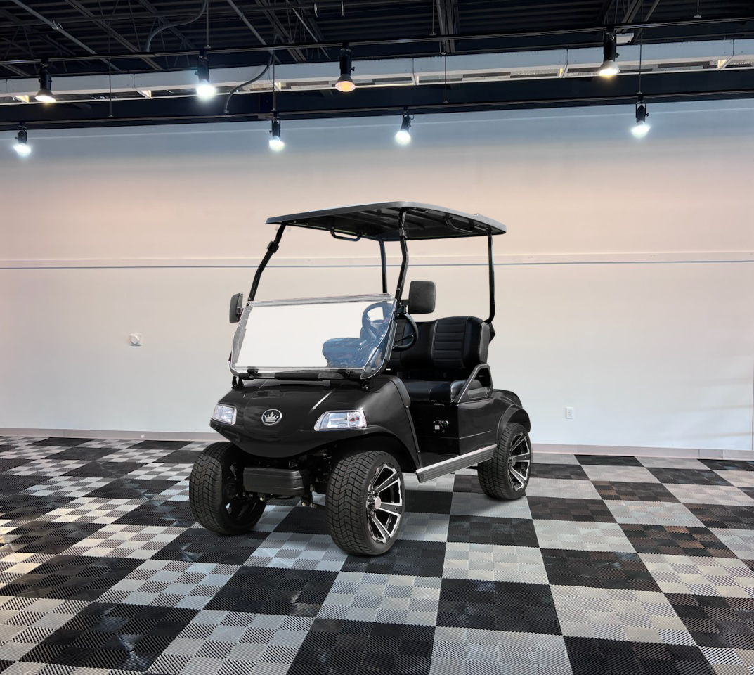 sapphire black evolution classic 2 plus golf cart