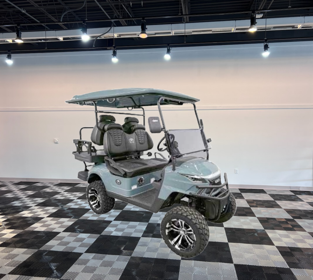 grey golf cart venom strike 4