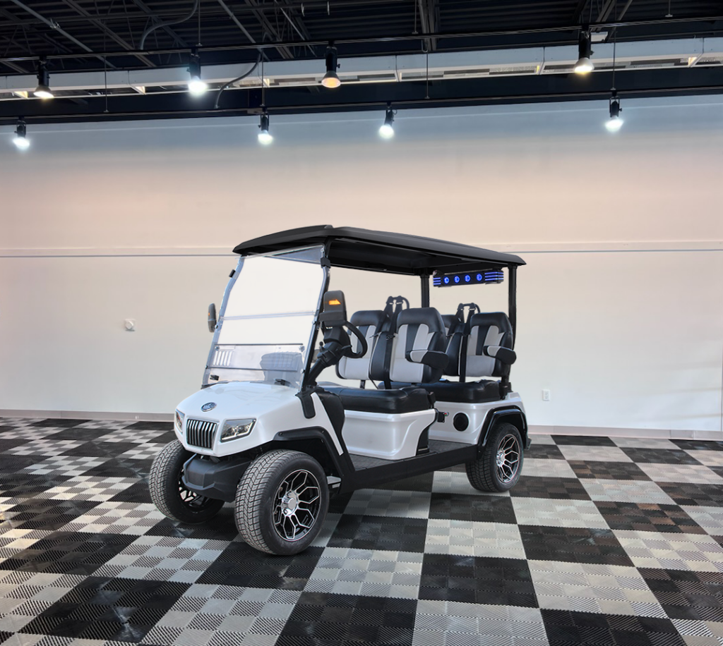 mineal white evolution ranger 4 golf cart