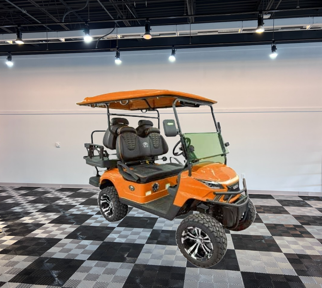 orange golf cart venom strike 4