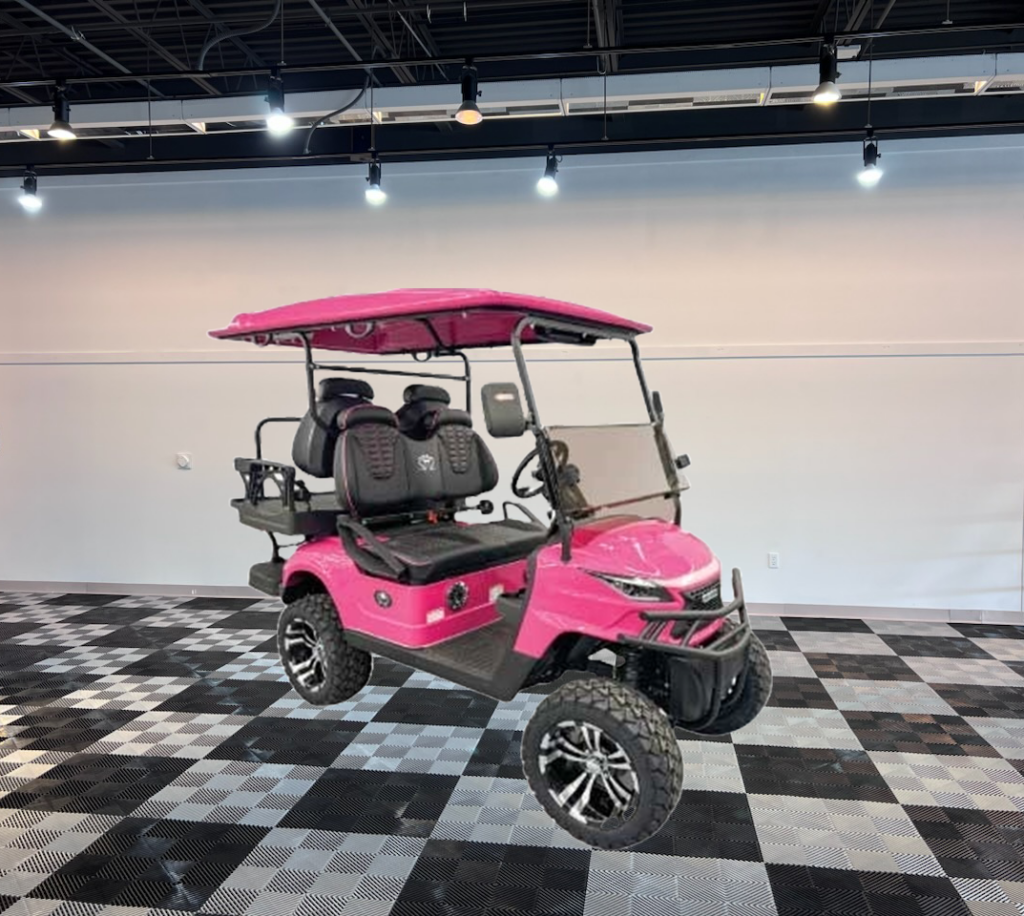 pink golf cart venom strike 4