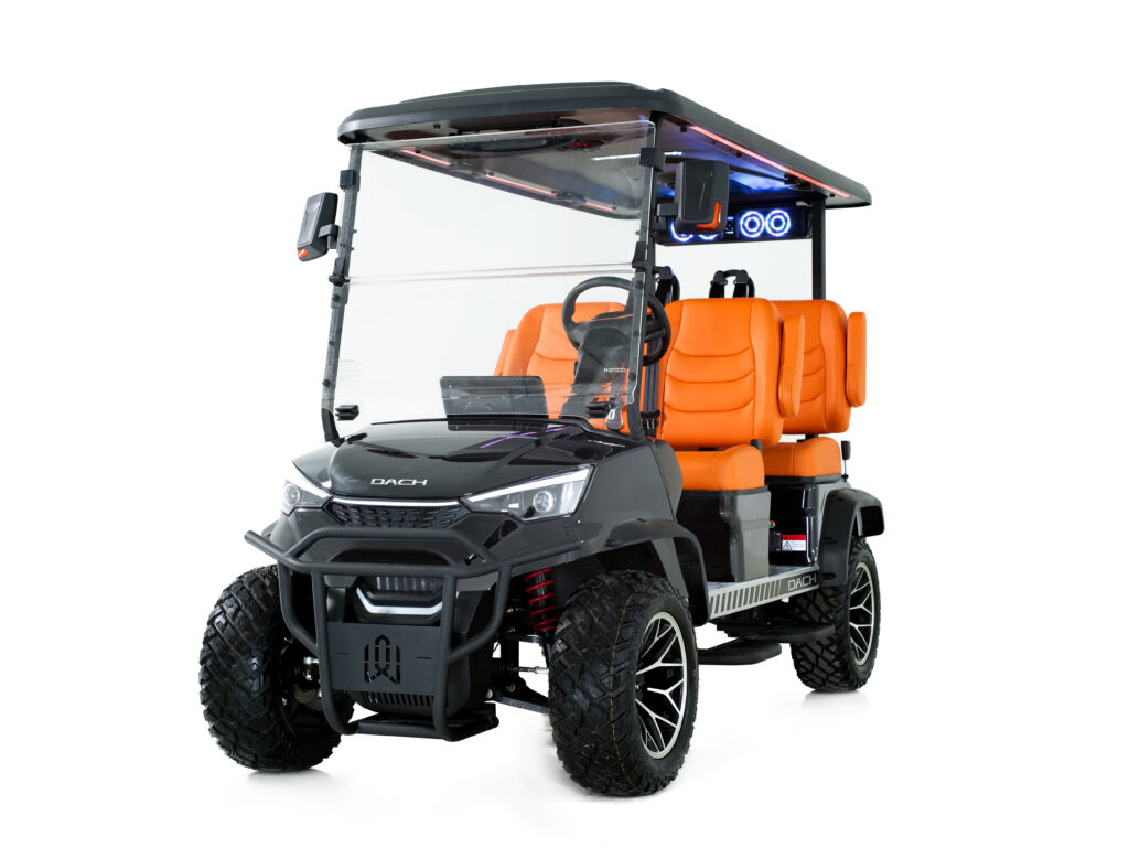 dach golf cart black