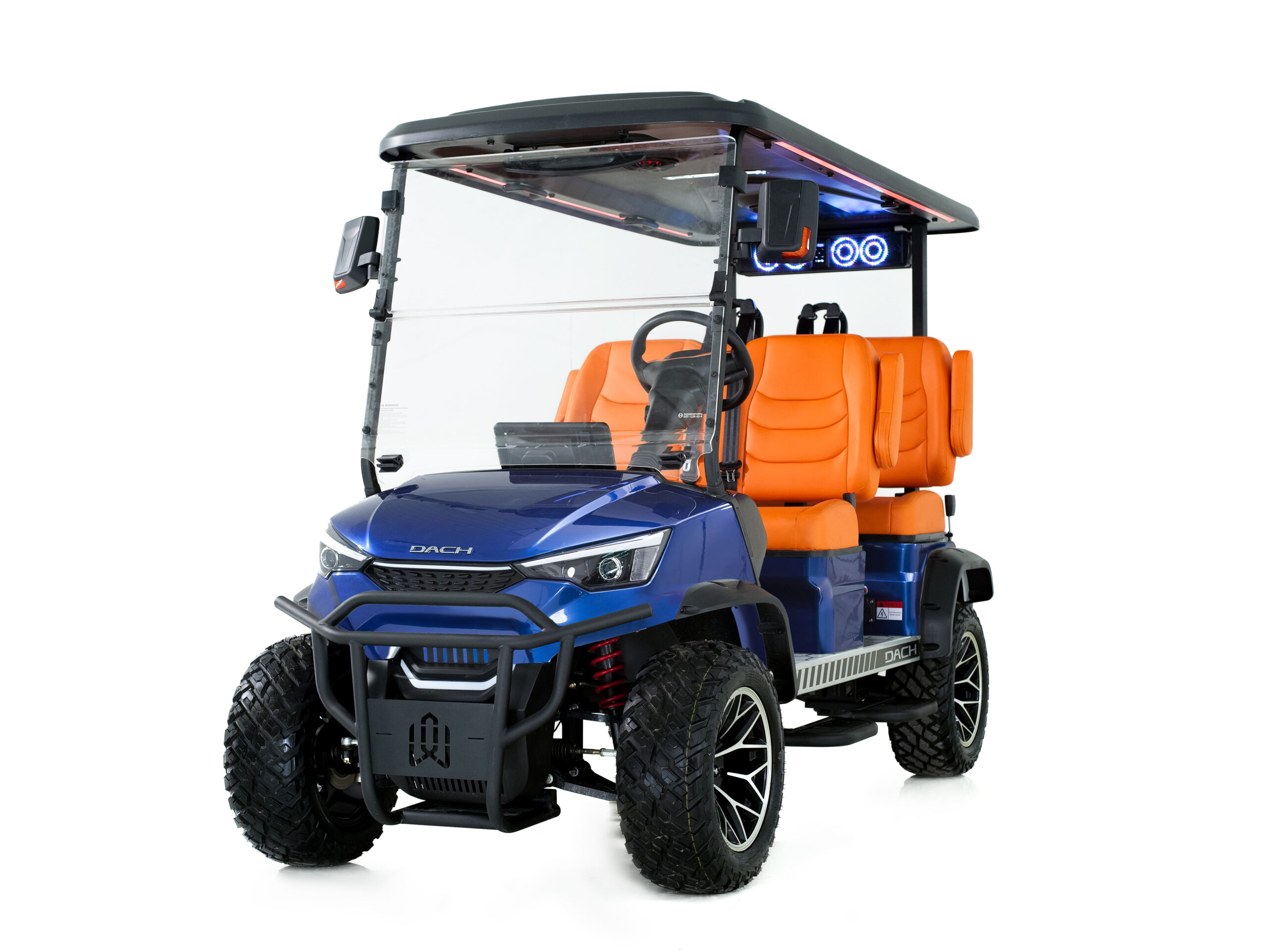 dach golf cart blue