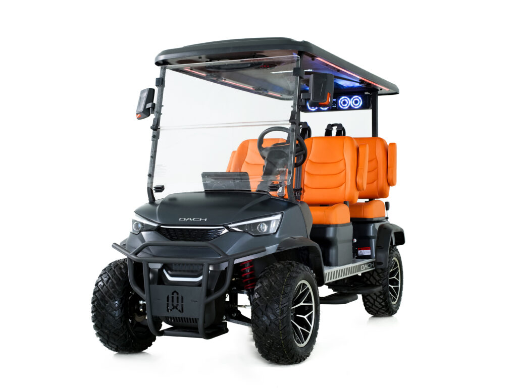 dach golf cart grey