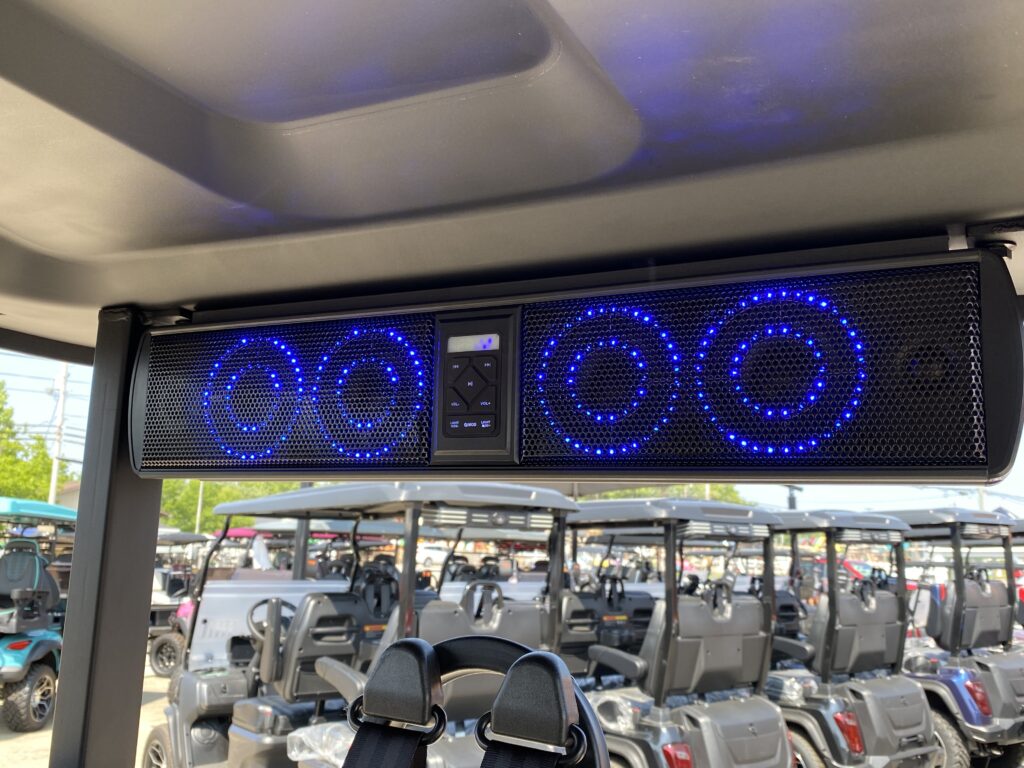 dach ev golf cart speakers