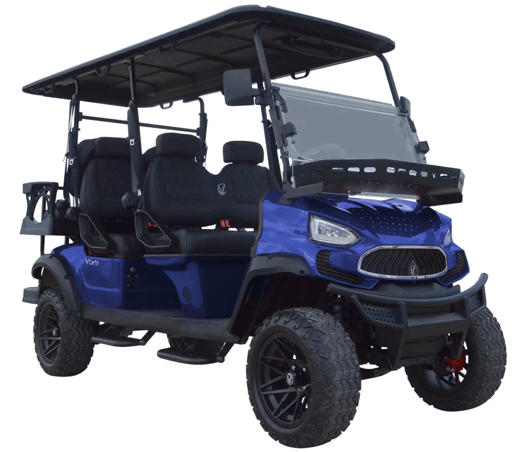 vcarts limo 6 passenger golf cart (1)