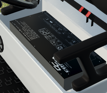 Costa Cart 200u 150Ah Battery