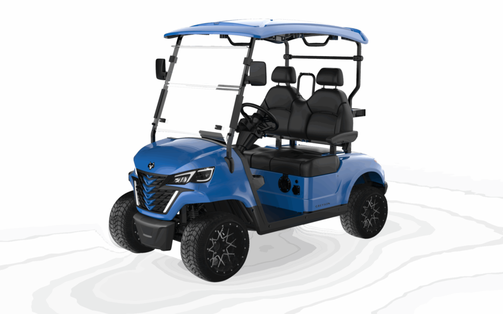 Greyson 2 Seater Electric Course Cart​ Heath Ohio Purple