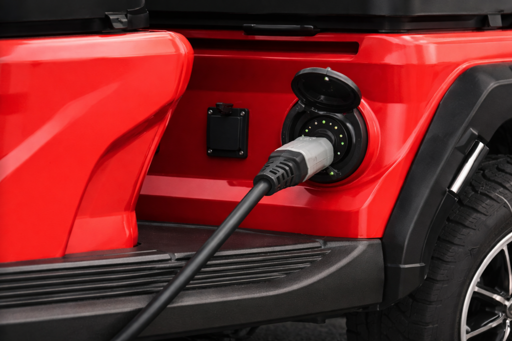 niu gt golf cart Charging port