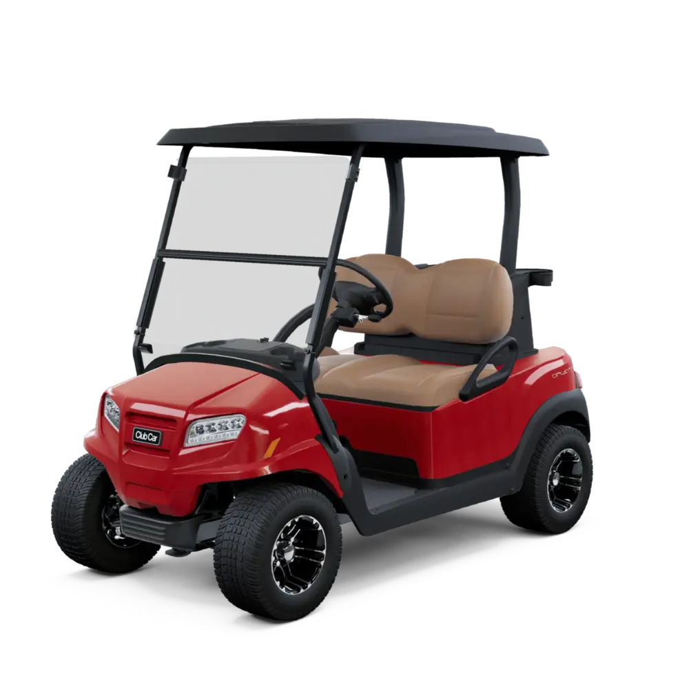 club car onward 2 passenger golf cart 2Pass Candy apple red EMEA
