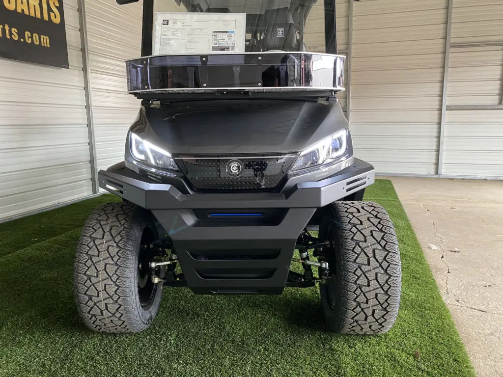 conquest s40l golf cart side view