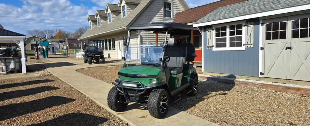 which is better gas or electric golf cart Defiance Ohio