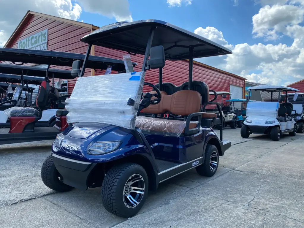 4 seater seat gas golf cart for sale Springfield Ohio scaled