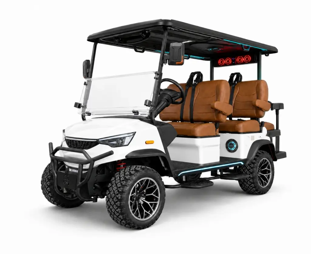 DACH Golf Cart White png