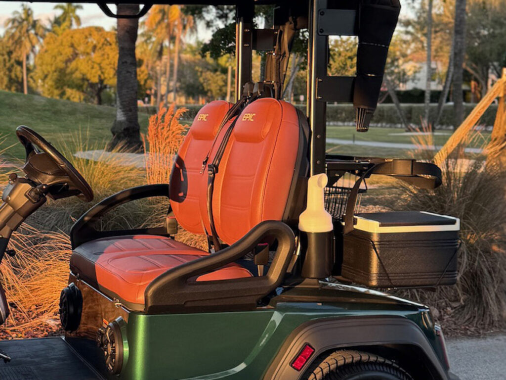 epic e20fx back bolstered seats