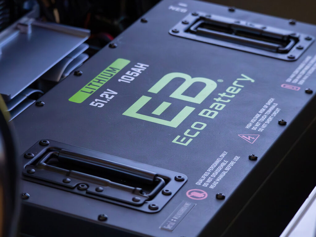 epic e60fx golf cart 51v 105ah lithium battery