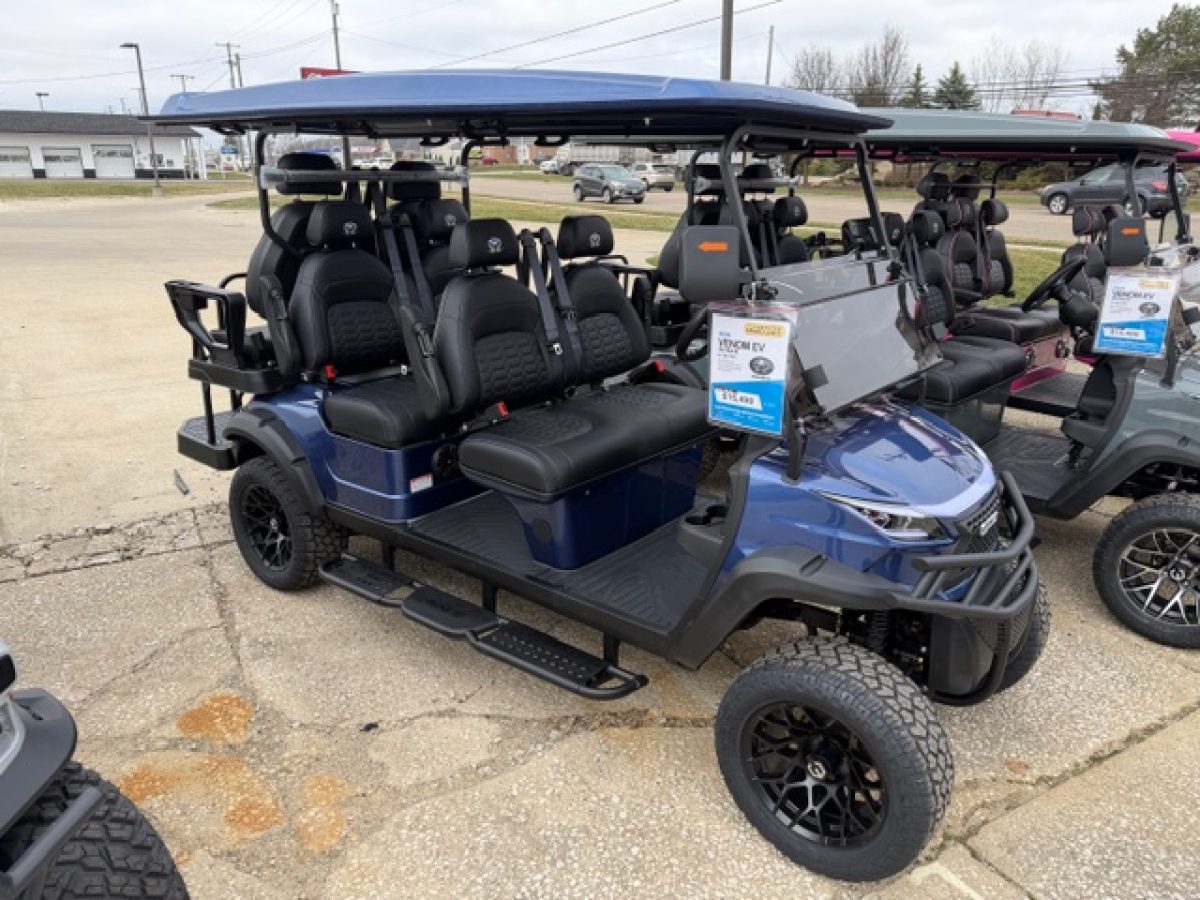 2025 venom ev strike 6 golf cart near me Medina Ohio