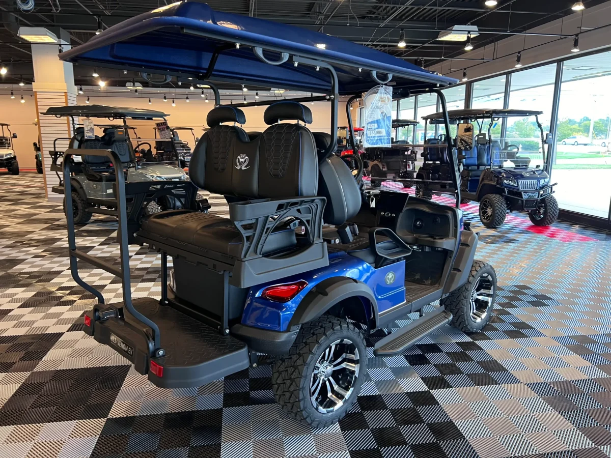 4 person golf cart with bag holder Pymatuning central pennsylvania