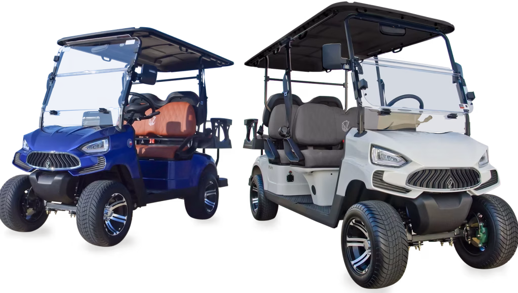 vcarts e series 6 golf cart
