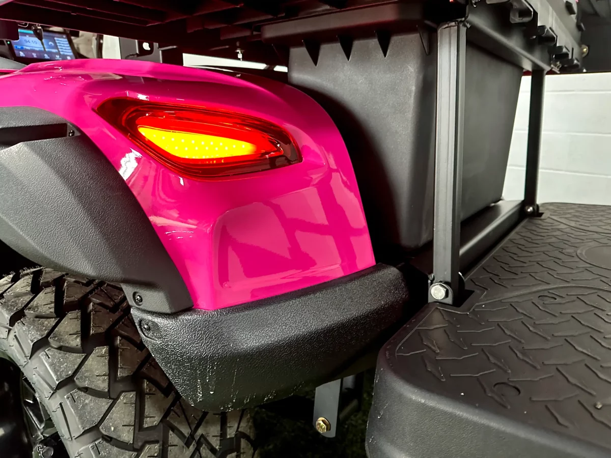 Pink Golf Cart Warren Ohio