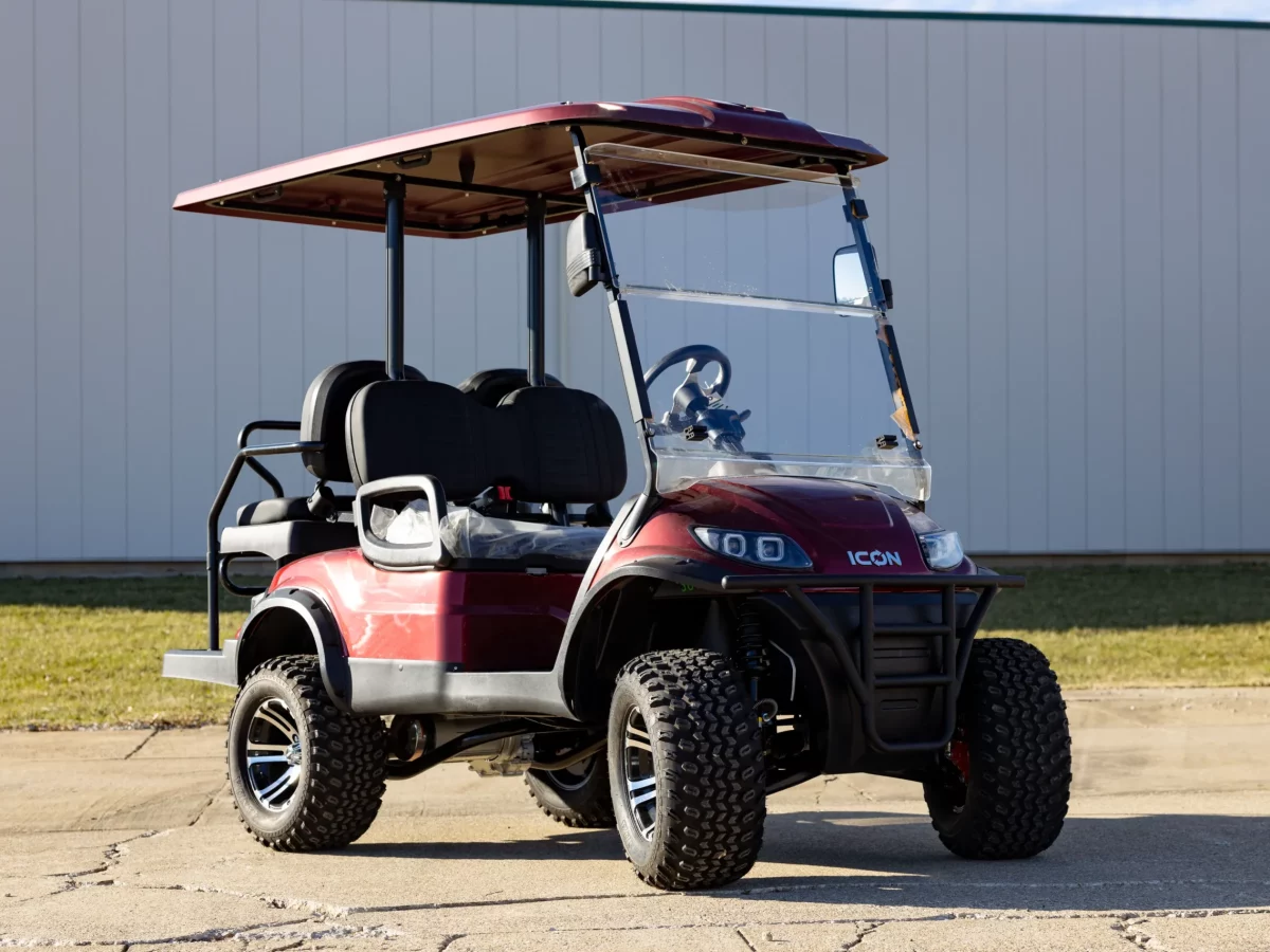 accessories for icon golf carts