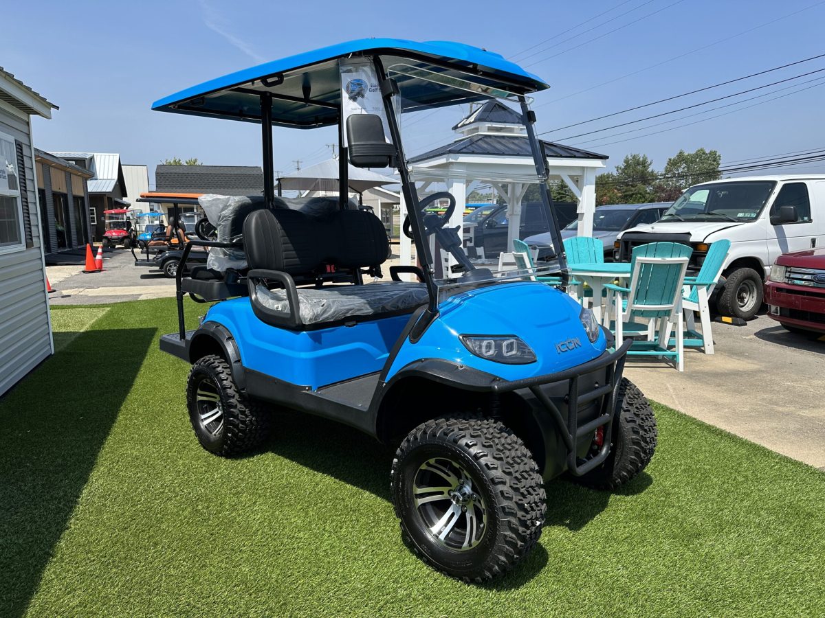 blue golf carts dayton ohio