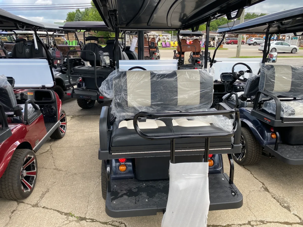 dark grey golf cart Erie Pennsylvania