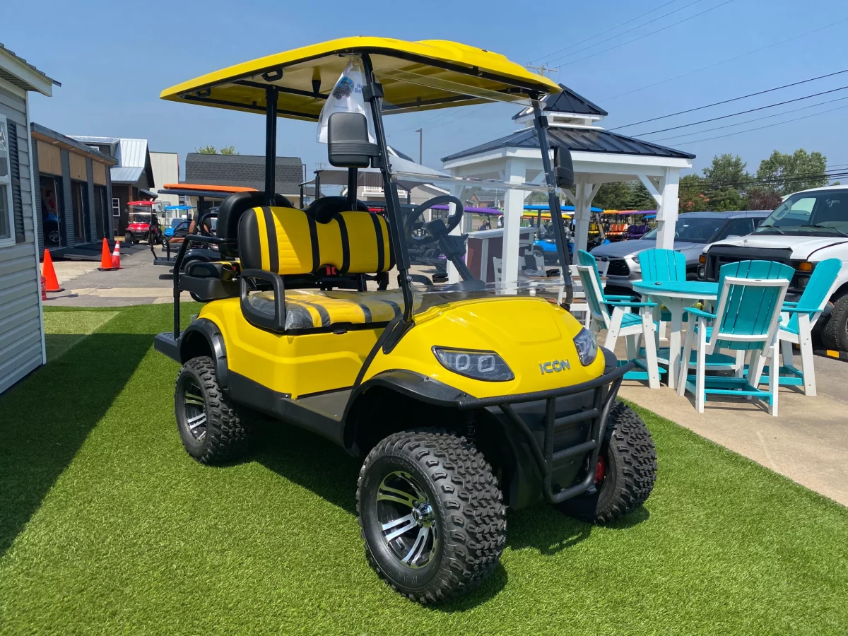 electric 4 seater golf cart