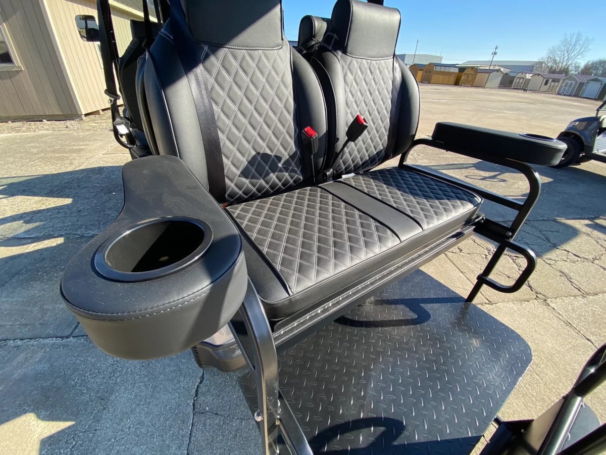 electric golf cart seats with cupholder